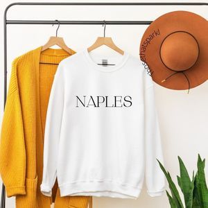 Naples Crewneck Sweatshirt, Florida, Retro Vintage College University Sweatshirt